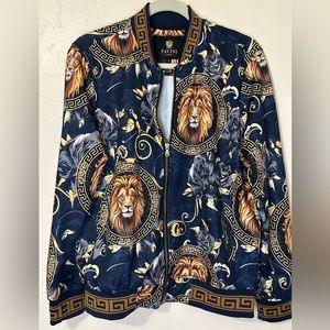 Pavini Jacket Lion print